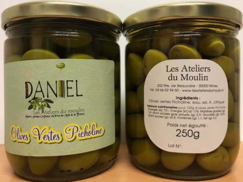 Les olives regionales