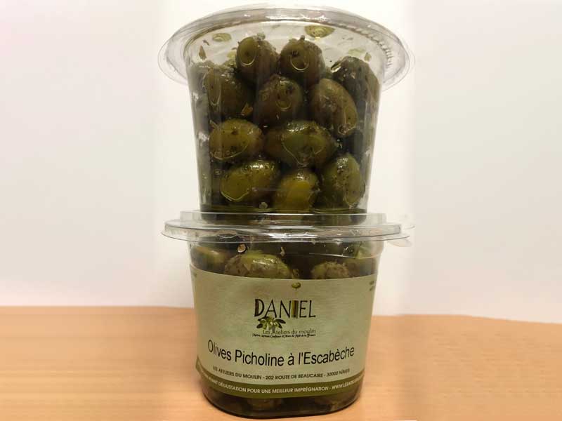 Les olives d'importation