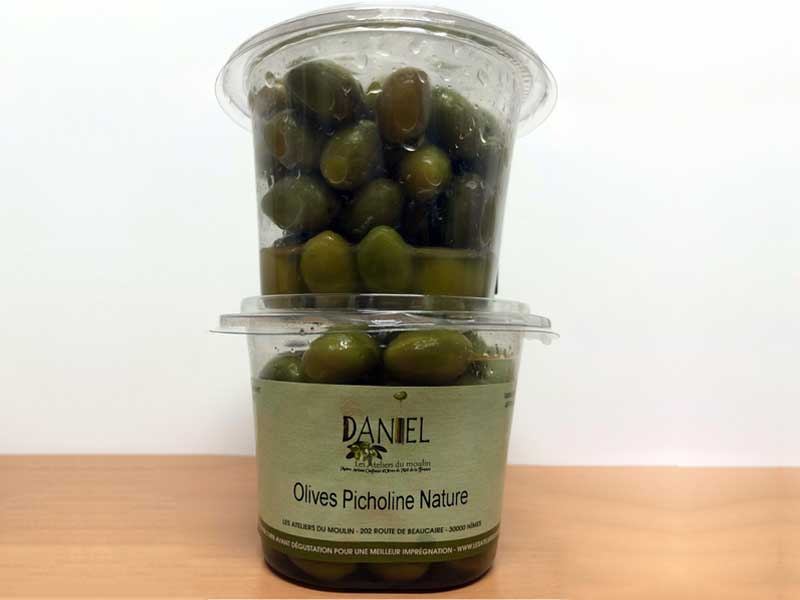 Les olives d'importation