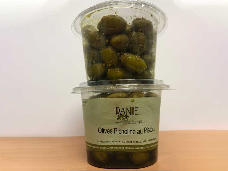 Les olives d'importation
