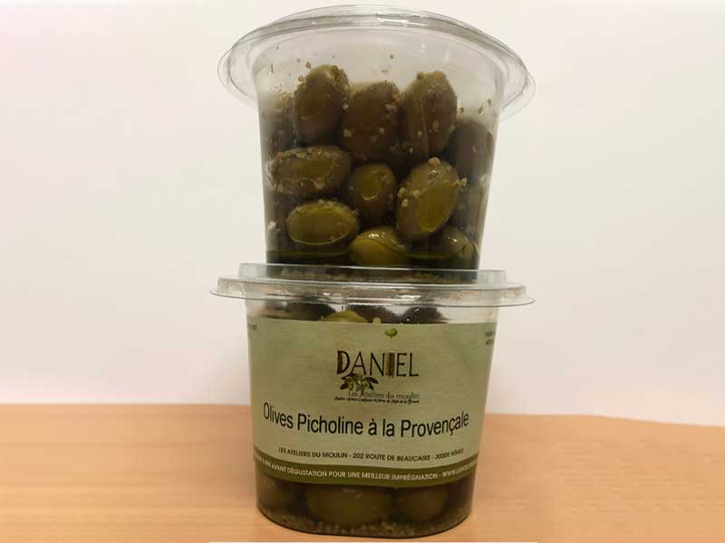 Les olives d'importation