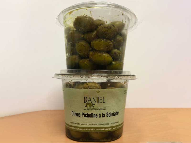 Les olives d'importation