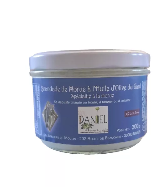 Brandade de morue nature 200gr