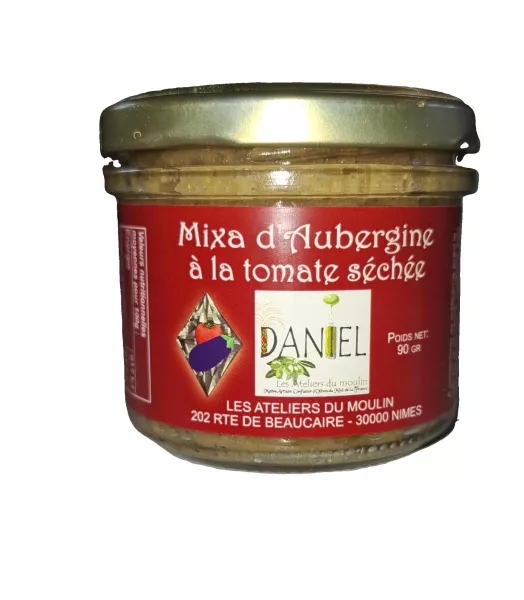 Mixa d'aubergines à la tomate séchées 90gr