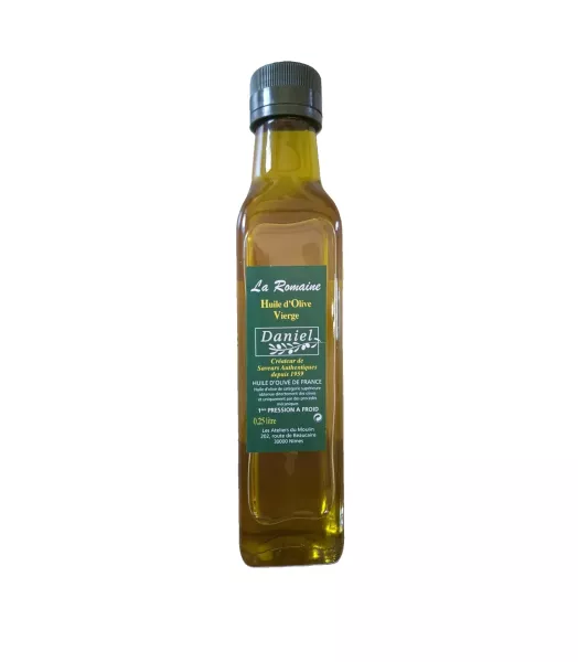 Huile d'olives vierge La Romaine 25cl